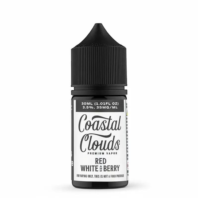 Coastal Clouds Red White Berry Salt Nic – 30mL Tangy Citrus