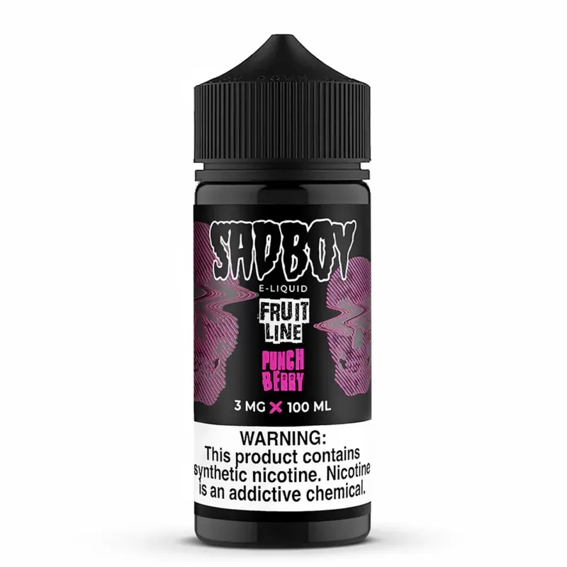 Sadboy Punch Berry 100mL – Zesty Lemon Raspberry Blend