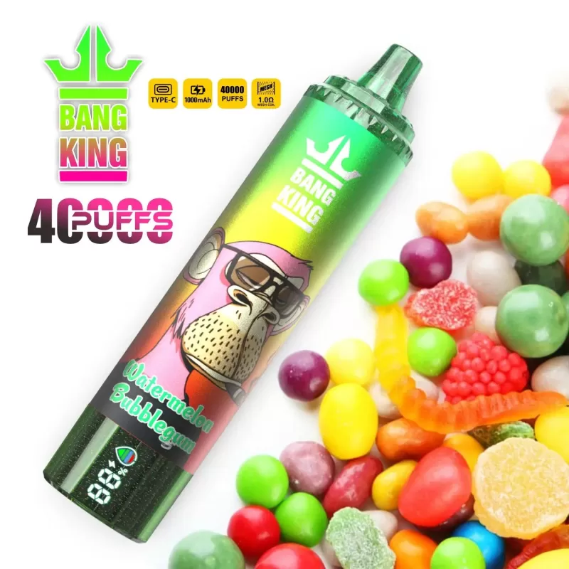 Bang King Tornado Fire 40000 Puffs | adjustable airflow & 35ml capacity bulk disposable vape - Image 3