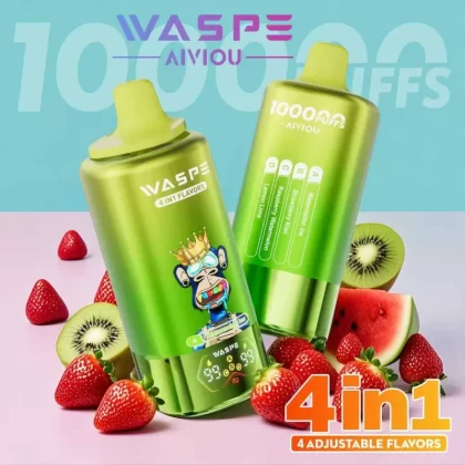 WASPE 100K | 4-in-1 quad option, 100000 puffs, bulk disposable vape