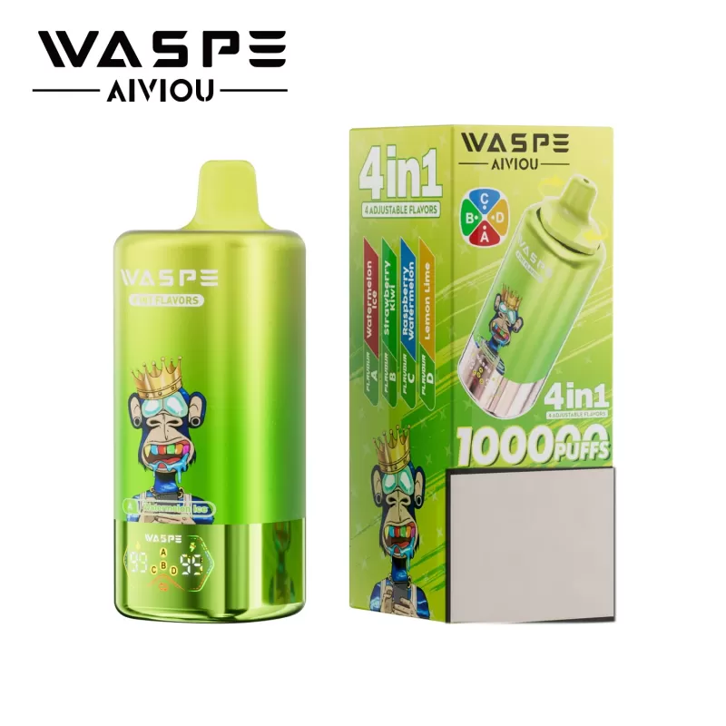 WASPE 100K | 4-in-1 quad option, 100000 puffs, bulk disposable vape - Image 2
