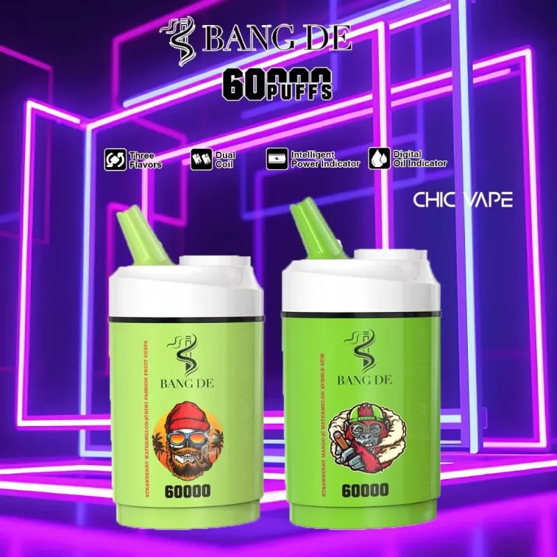 Bang DE 60000 | 3-in-1 60k puffs triple option bulk disposable vape