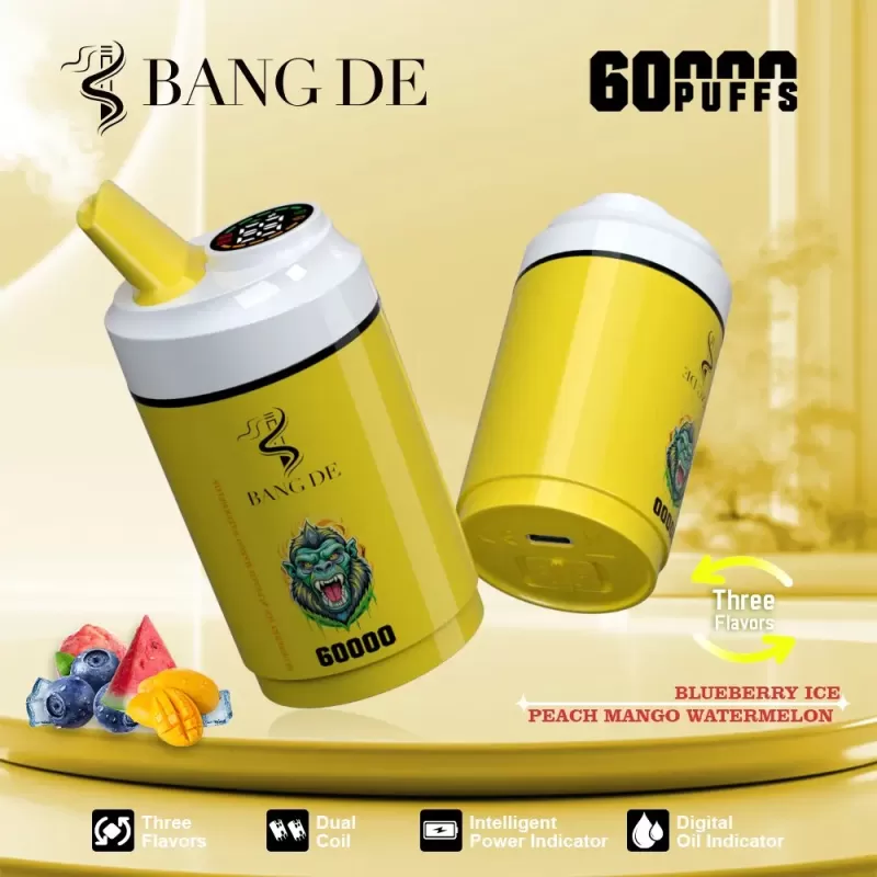 Bang DE 60000 | 3-in-1 60k puffs triple option bulk disposable vape - Image 3