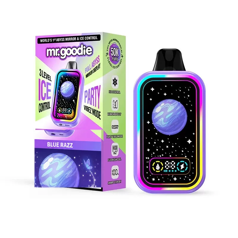 Mr.Goodie 50K | 50000 puffs adjustable ice party mirror display disposable vape - Image 2