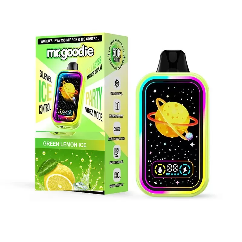 Mr.Goodie 50K | 50000 puffs adjustable ice party mirror display disposable vape - Image 3