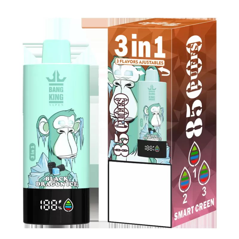 Bang King 85K 3-in-1 85000 Puffs | triple option bulk disposable vape - Image 3