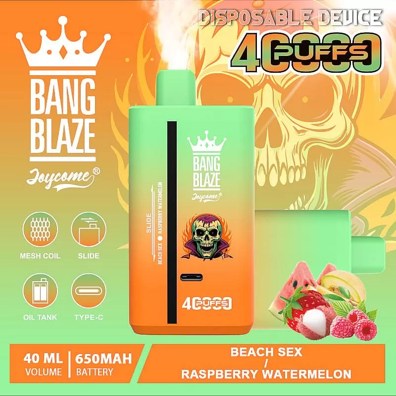 Bang Blaze 40K 40000 Puffs | dual option, 40mL, 32 options, rechargeable bulk disposable vape - Image 3