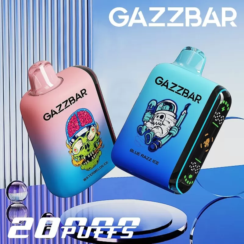Gazzbar Rocket 20000 Puffs | 14 options 0-5% strength bulk disposable vape