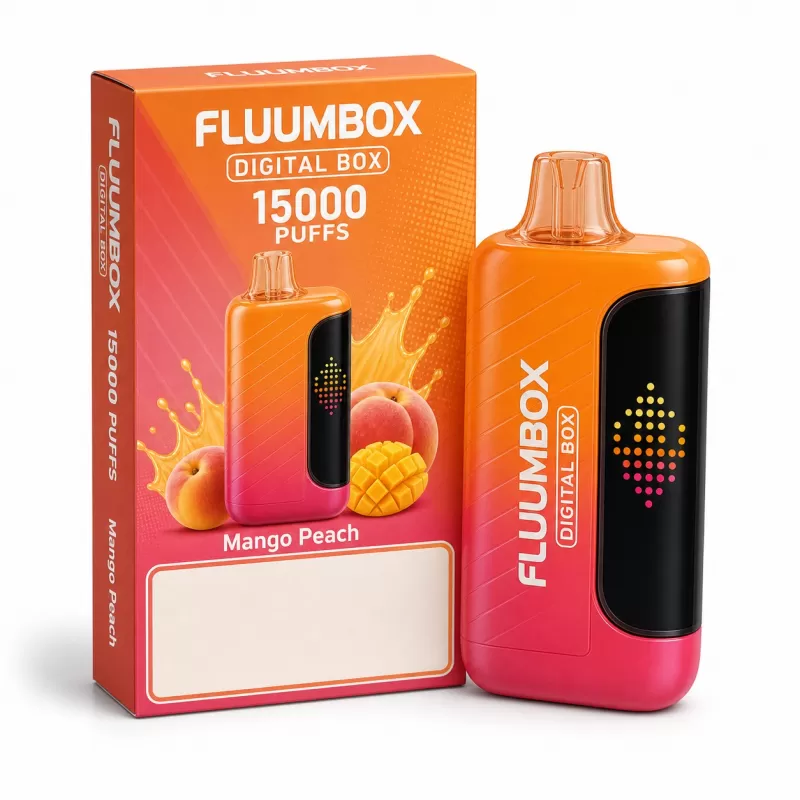 Fluum Digital Box TN 15000 Puffs | 0%-5% strength, rechargeable pen, bulk disposable vape - Image 2