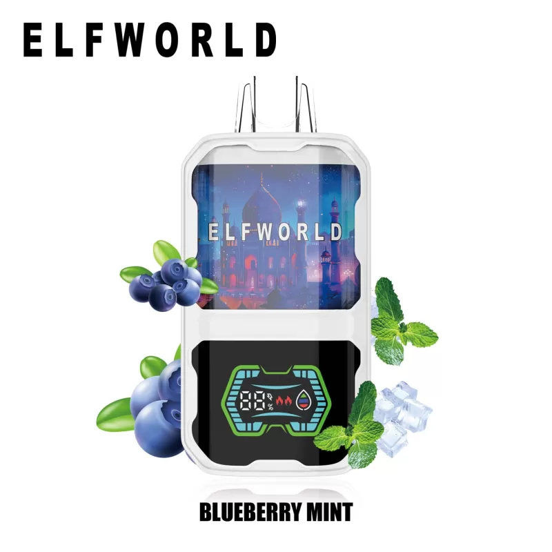 ELFWORLD AL 22000 Puffs | 0%-5% strength, 26mL, dual mesh, digital display, airflow control - Image 3