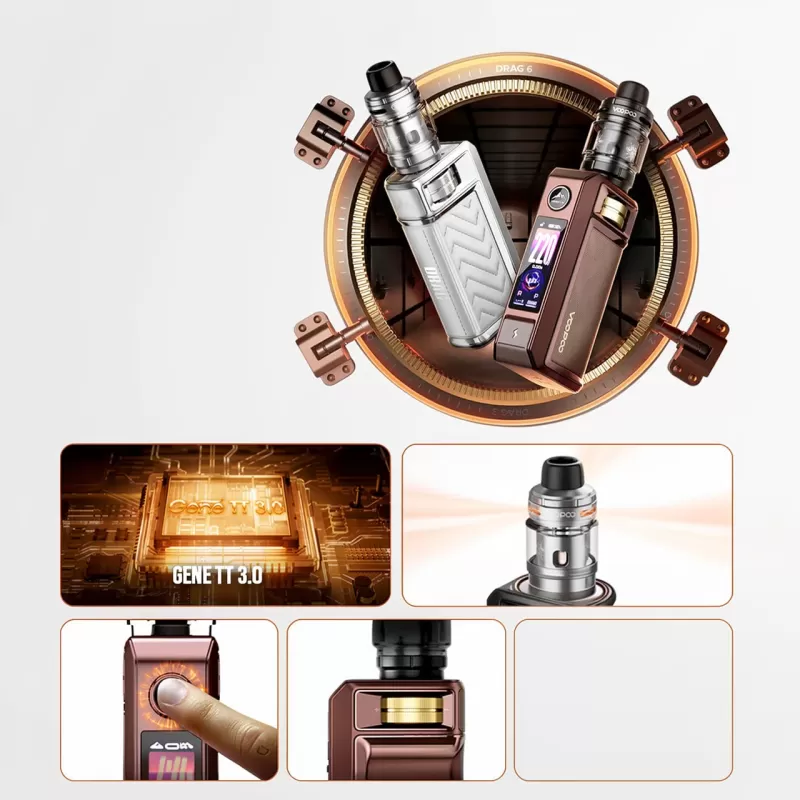 Voopoo Drag 6 220W Vape Mod Kit - Image 2