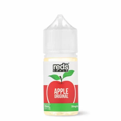 Daze Salt Apple Original 30mL – Crisp Red Apple, 50/50 VG/PG