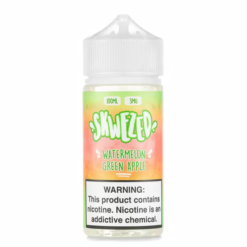 Skwezed Watermelon Green Apple Pre-Steeped E-Juice 100mL