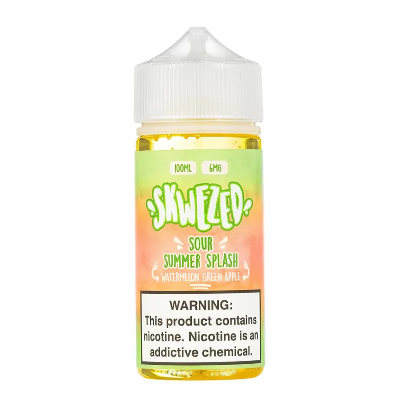 Skwezed Watermelon Green Apple Pre-Steeped E-Juice 100mL - Image 2