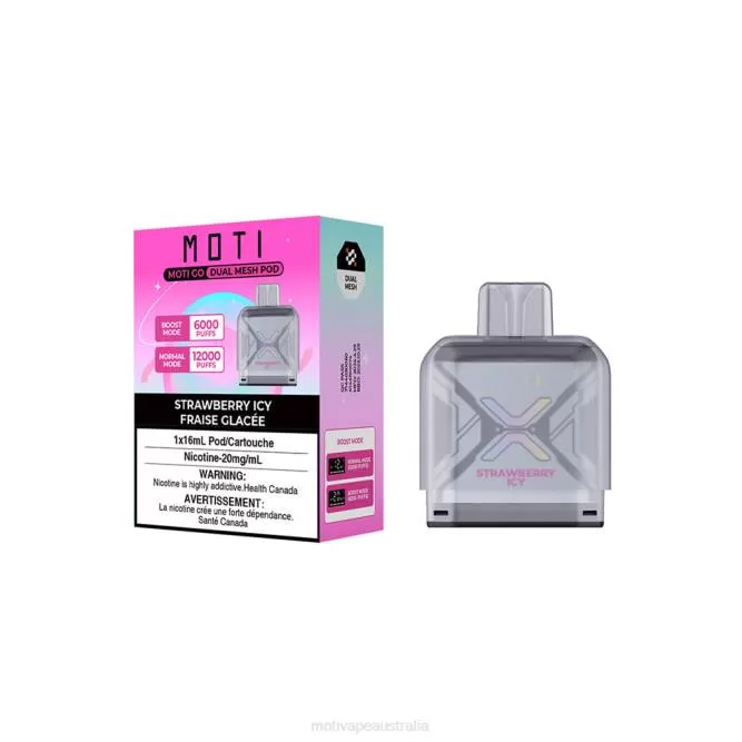 MOTI vape Canberra – MOTI Go Pro Disposable Pod Berry Lemon 6422T90 - Image 3