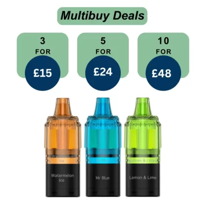 Fumot RandM TornadoT7000 Prefilled Refill Pods | Only For £5.99 | Any 3 For £15 - Blue Sour Raspberry