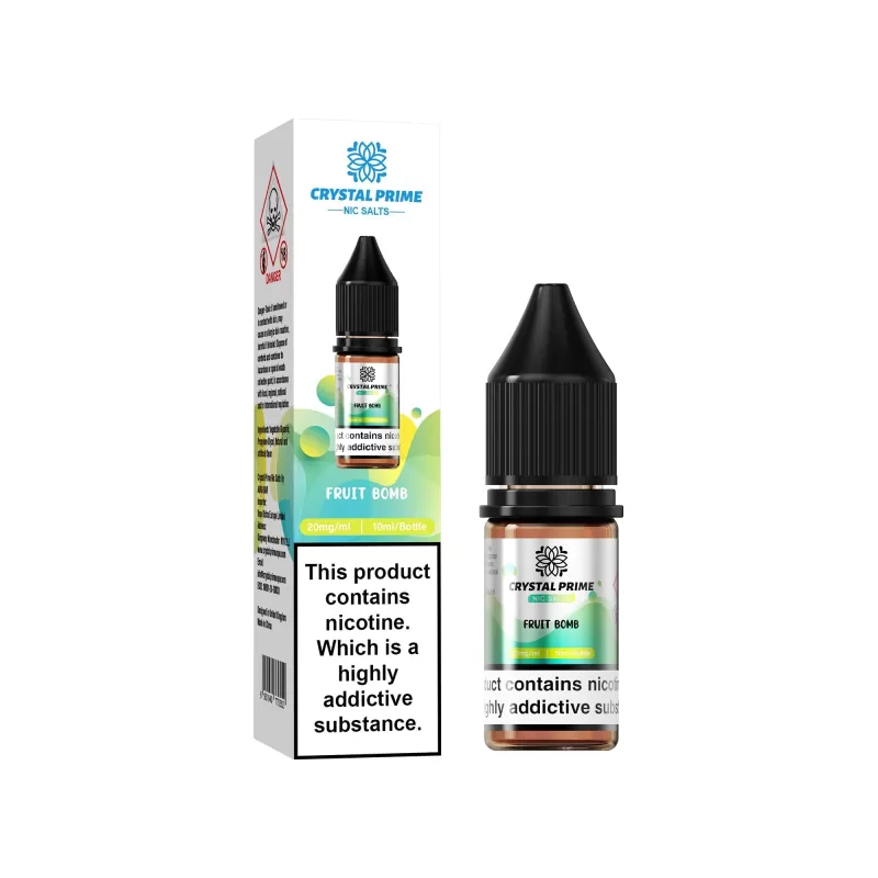 Crystal Prime 7000 Nic Salts 10ml Box of 10 - Mr Blue / 10mg - Image 2