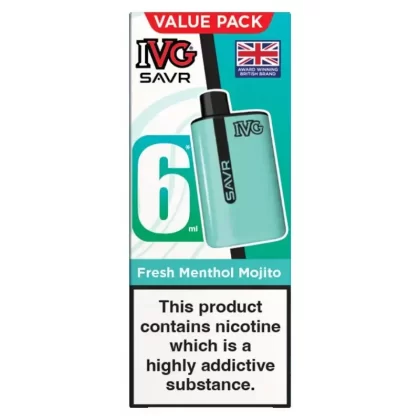 IVG SAVR 3000 Prefilled Pod Kit - Just £5.99 - Blueberry