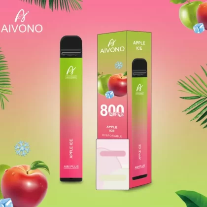 Aivono AIM Plus 800 Puffs | 0%-5% strength, 3.2mL, 550mAh, TPD certified, bulk disposable vape