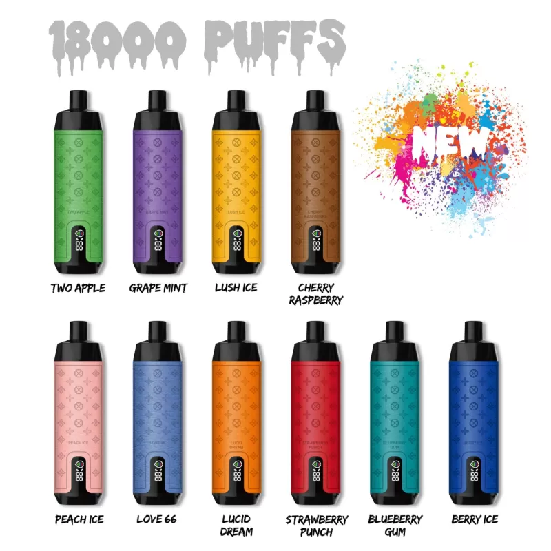 EVAPPE Shisha Deluxe Bar 18000 Puffs | 0%-5% strength, 25mL, bulk disposable vape