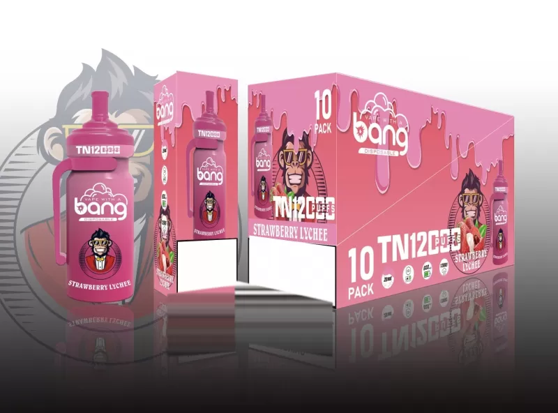Bang TN 12000 Puffs | 0%-5% strength, rechargeable mesh coil, bulk disposable vape - Image 3