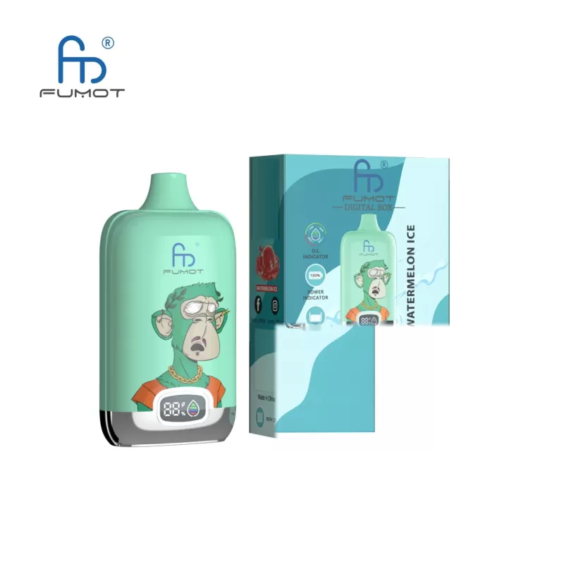 RandM Digital Box 12000 Puffs | 20mL, 850mAh, LCD screen, bulk disposable vape - Image 2
