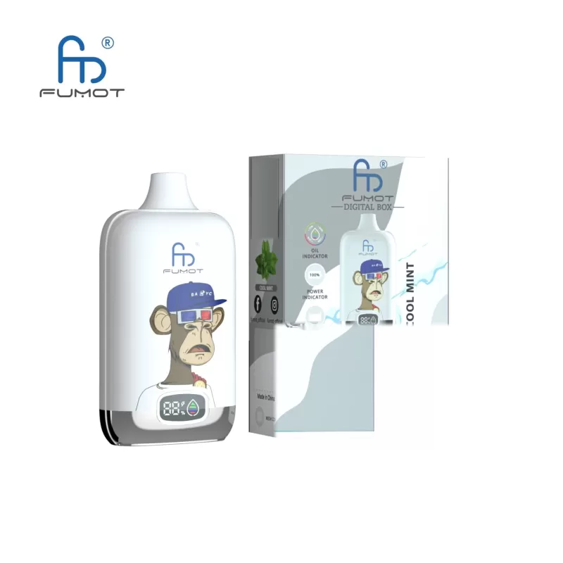 RandM Digital Box 12000 Puffs | 20mL, 850mAh, LCD screen, bulk disposable vape - Image 3