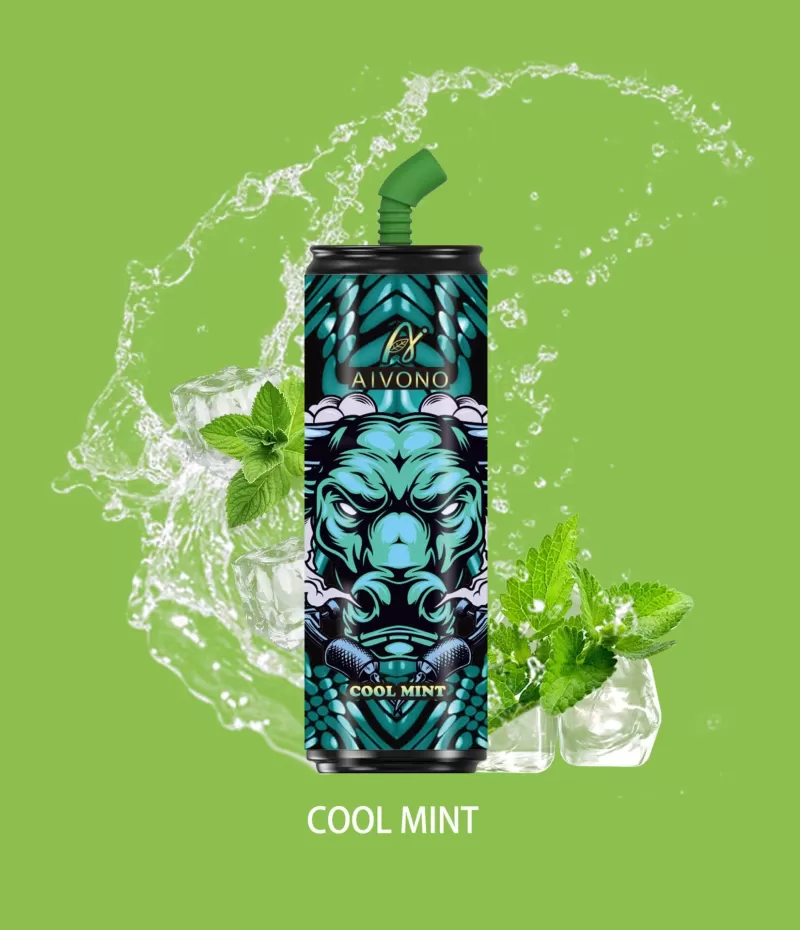 AIVONO Winner 6000 Puffs | 0%-5% strength, 26mL, dual mesh, LCD display, bulk vape - Image 2