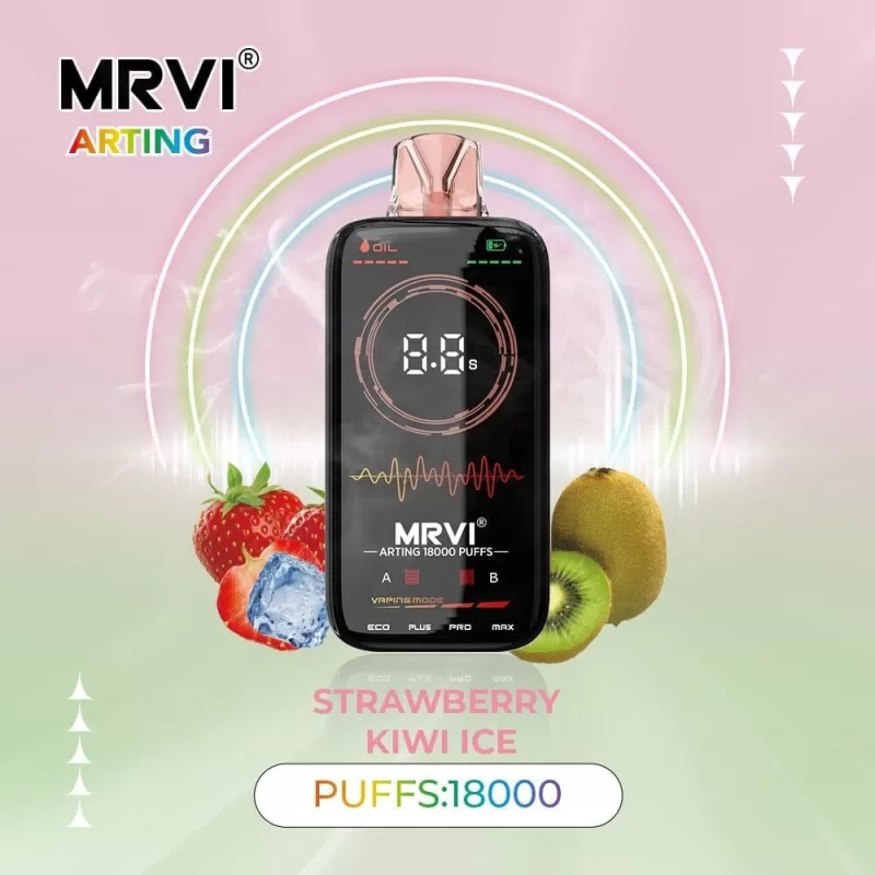 MRVI 18000 Puffs | 2%-5% strength, 26mL, dual mesh, adjustable heating, bulk vape - Image 3