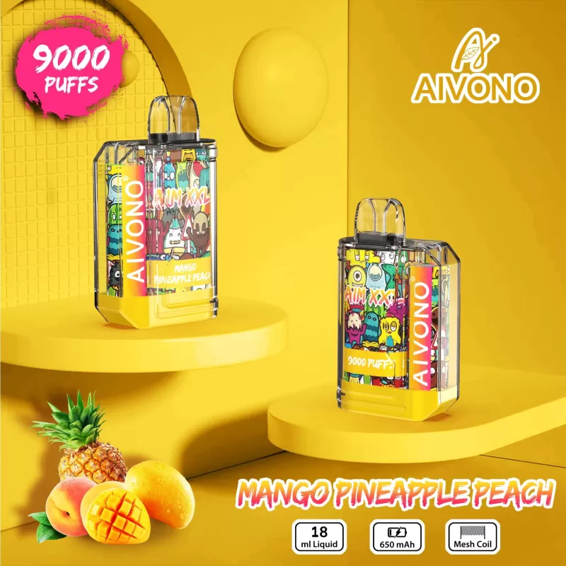 AIVONO AIM XXL 9000 Puffs | 0% to 5% strength bulk buy wholesale - Image 2