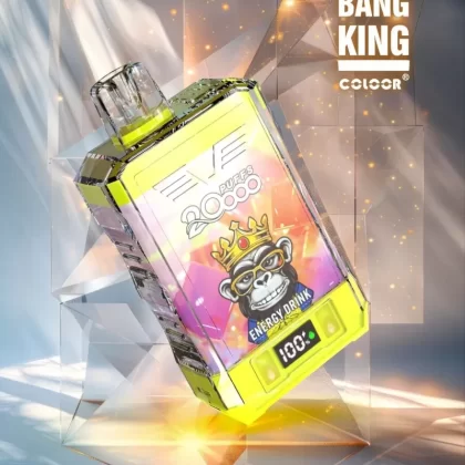 Bang King Double Crystal 20000 Puffs | 0%-5% strength, 25mL, 650mAh, bulk vape