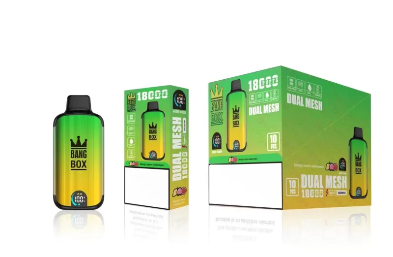 Bang Box 18000 Puffs | 0%-5% strength, 26mL, LED display, bulk disposable vape - Image 3