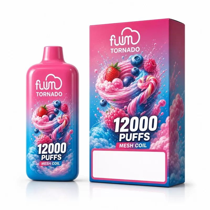 FLUUM Box 12000 Puffs | 0%-5% strength, bulk disposable vape - Image 3