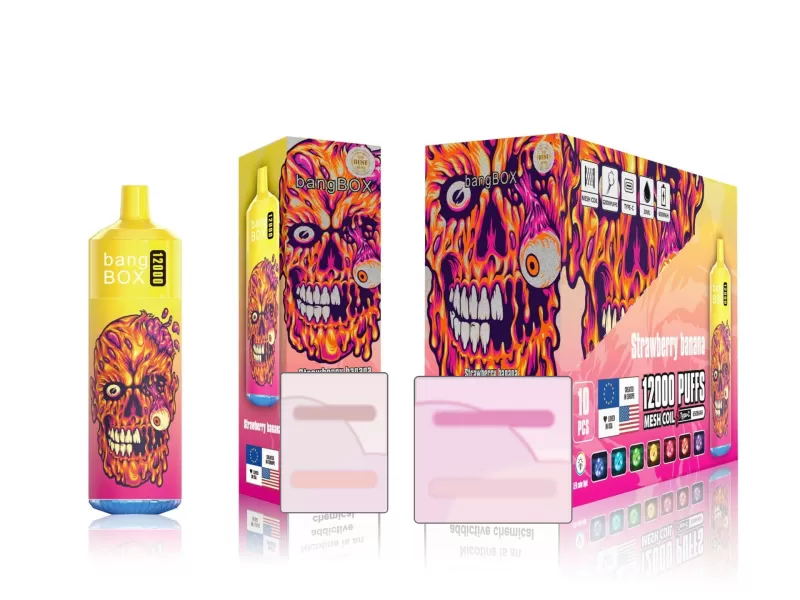 Bang Box 12000 Puffs | 0%-5% strength, 20mL, mesh coil, bulk disposable vape - Image 2