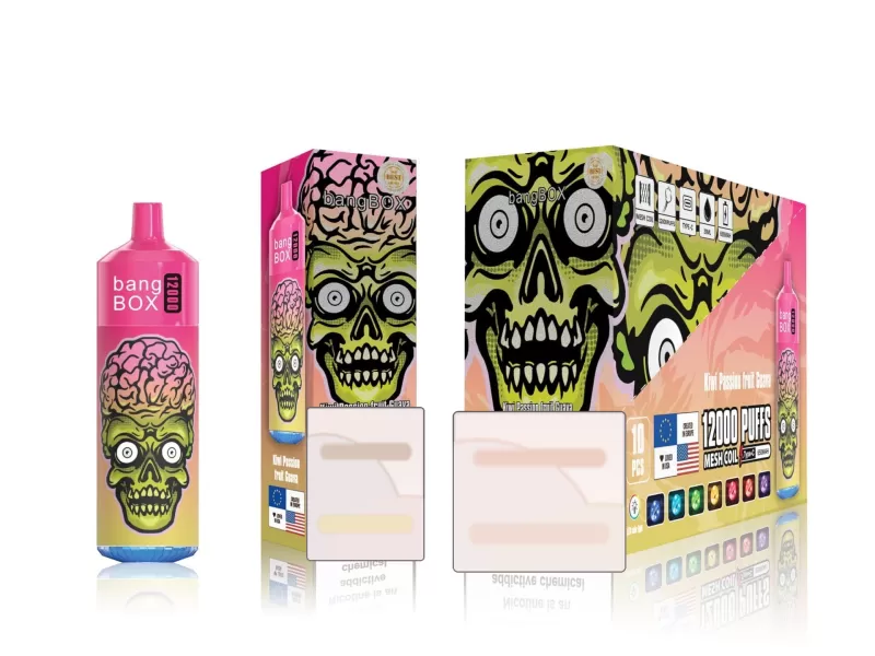Bang Box 12000 Puffs | 0%-5% strength, 20mL, mesh coil, bulk disposable vape - Image 3