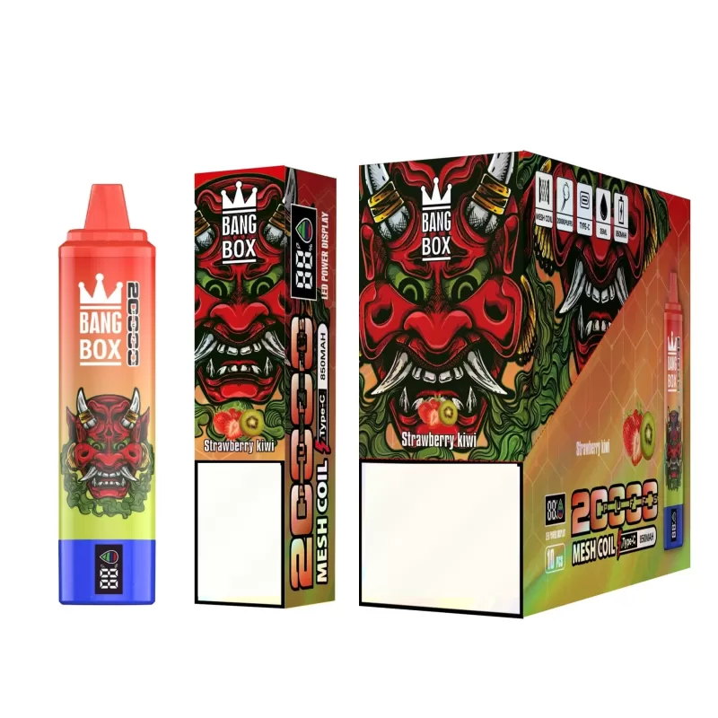 Bang Box 20000 Puffs | 0%-5% strength, 35mL, bulk disposable vape - Image 3