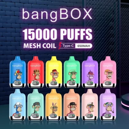 Bang BC Box 15000 Puffs | 0%-5% strength, 25mL, bulk disposable vape