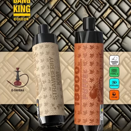 Bang Smart Screen Crown Bar 18000 Puffs | 0%-5% strength, bulk vape pen