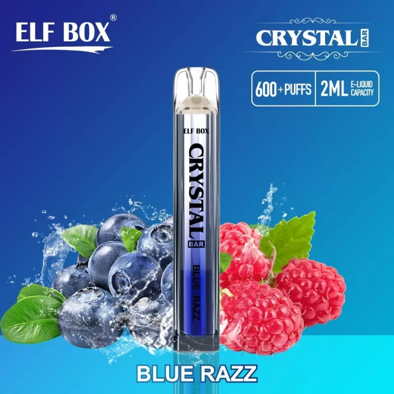ELF BOX CRYSTAL BAR 600 Puffs | 0%-5% strength, bulk disposable vape - Image 2