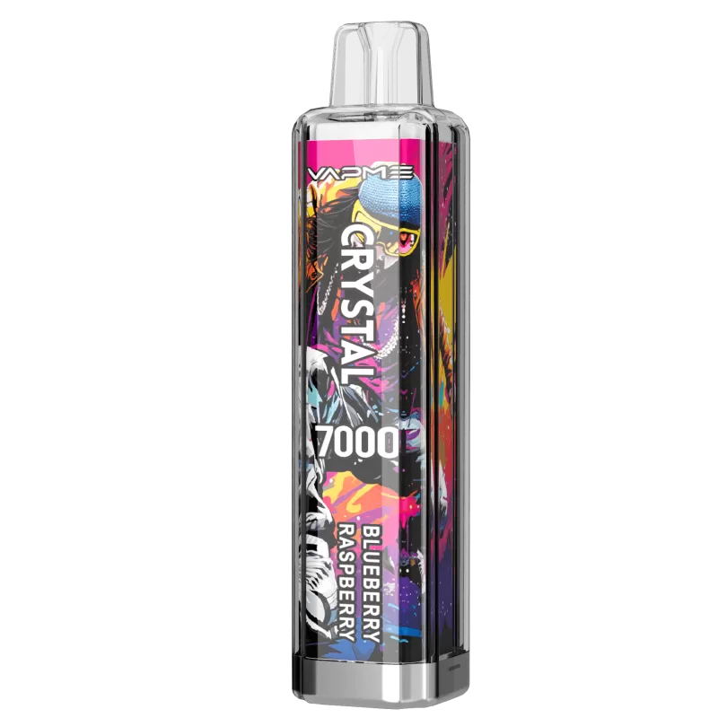 VAPME Crystal 7000 Puffs | 0%-5% strength, 14mL, 650mAh, bulk disposable vape - Image 2