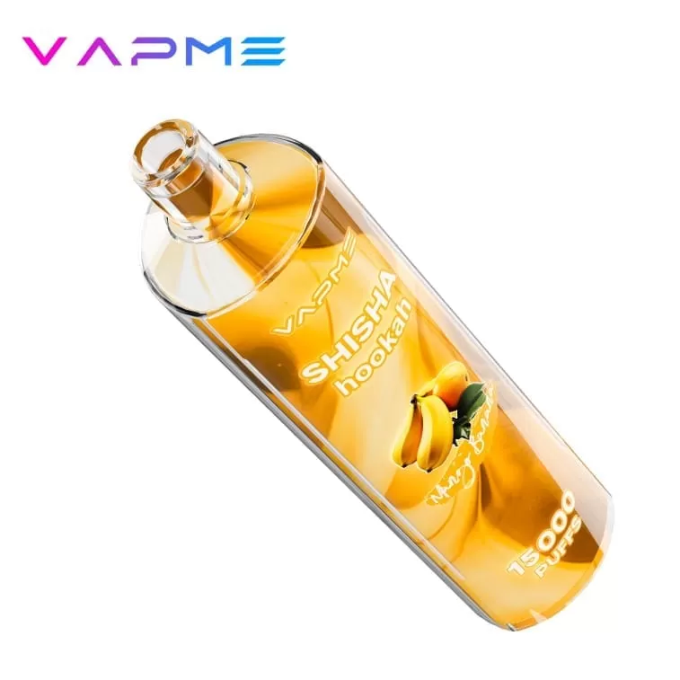 VAPME Shisha Hookah 15000 Puffs | 0%-2% strength, 25mL, 650mAh, bulk disposable vape - Image 3
