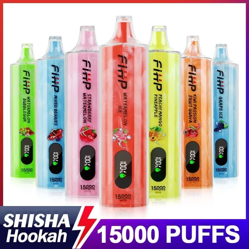 FIHP Shisha Hookah 15000 Puffs | 0.6% strength, bulk disposable vape