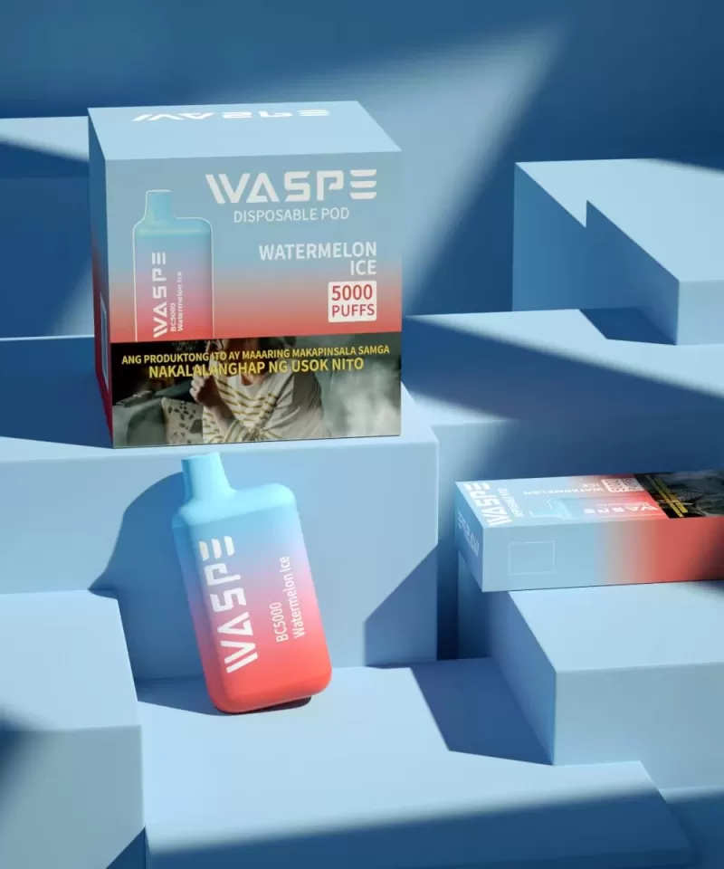 WASPE 5000 Puffs | 13mL, 0%-5% strength, bulk disposable vape - Image 2