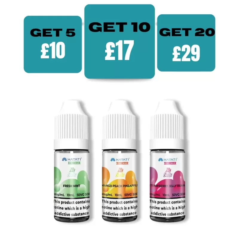 Hayati Pro Max Nic Salt 10ml - Rocky candy orange / 20mg