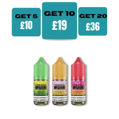 Firerose 5000 Nic Salt 10ml E-liquids - Blue Crush / 10mg