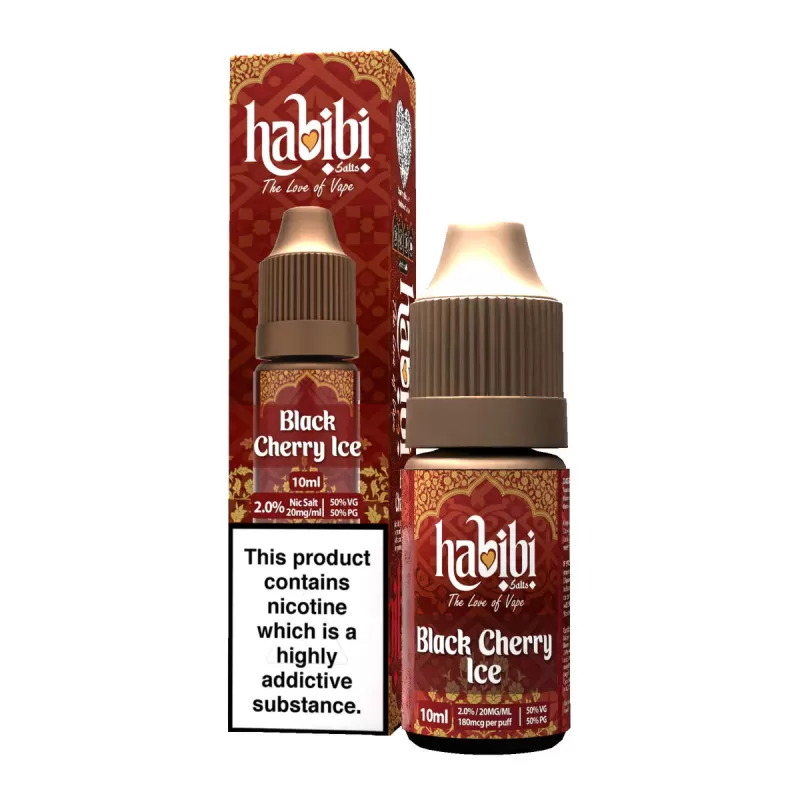 Habibi Nic Salt 10ML E-Liquid - Cola Ice / 10mg - Image 3