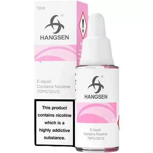 Hangsen 10ml E-Liquids - Box of 10 - 12 MG / Gold & Silver - Image 2