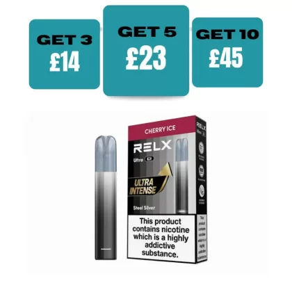 RELX Ultra Prefilled Pod Kit - Lemon Lime