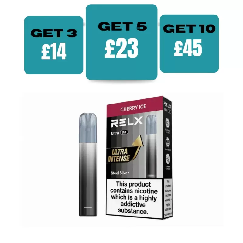 RELX Ultra Prefilled Pod Kit - Lemon Lime
