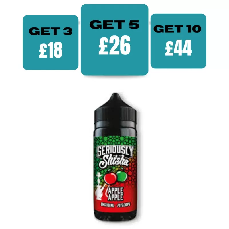 SERIOUSLY SHISHA 100ml Shortfill - Misty Blue / Yes